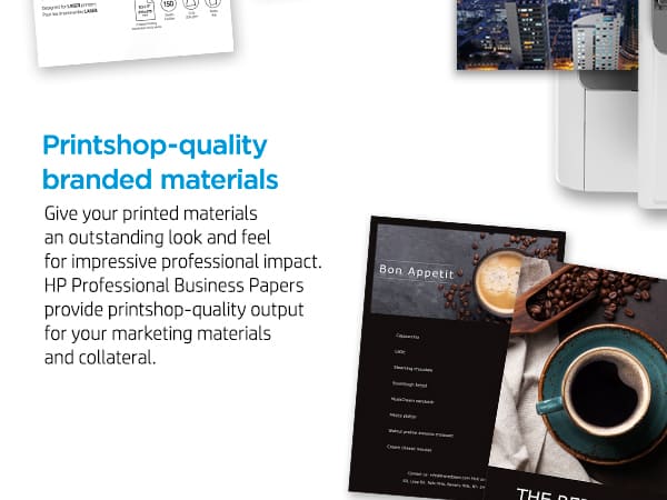 printshop quality materials professional paper for marketing business
