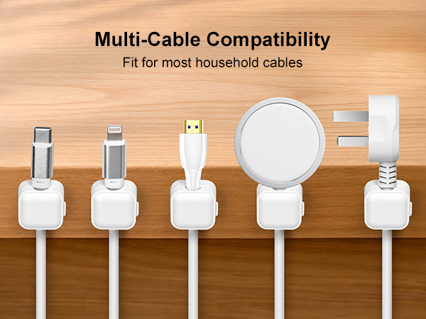 multi-cable compatibility: fit for most household cables
