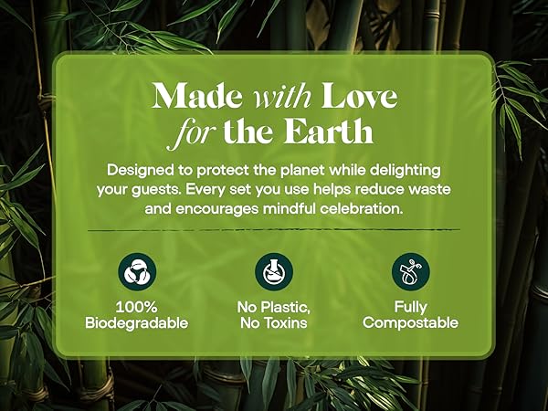 Made with love for the earth