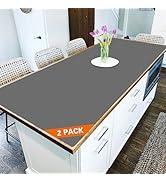 2 Pack Silicone Mats, 47.3"x23.6" Silicone Mat for Kitchen Counter, 2MM Thick Heat Resistant Mat,...
