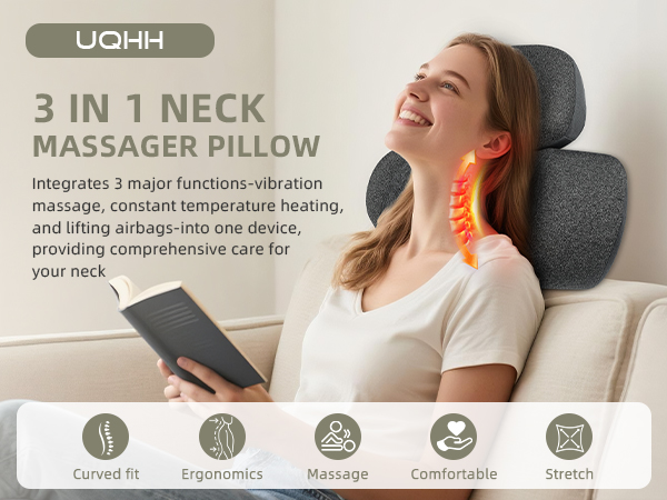 Upgraded Neck Massager Pillow