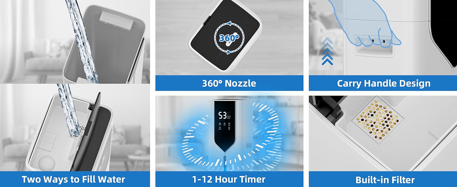 humidifiers for bedroom,humidifiers,smart humidifier,humidifier large room,humidifier