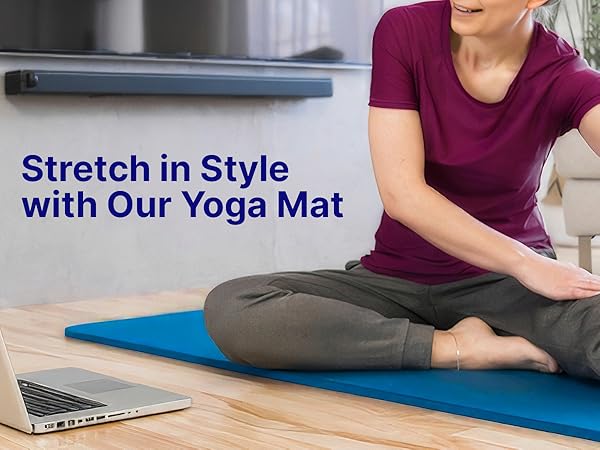 ROMIX Yoga Mat 10 MM