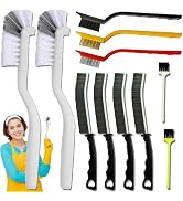 11Pcs Crevice Cleaning Brush,Gap Cleaning Brush with Long Handle,Small Gap Cleaning Brush for Bat...