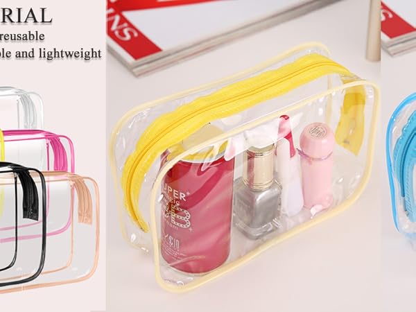 Clear Travel Toiletry Bag