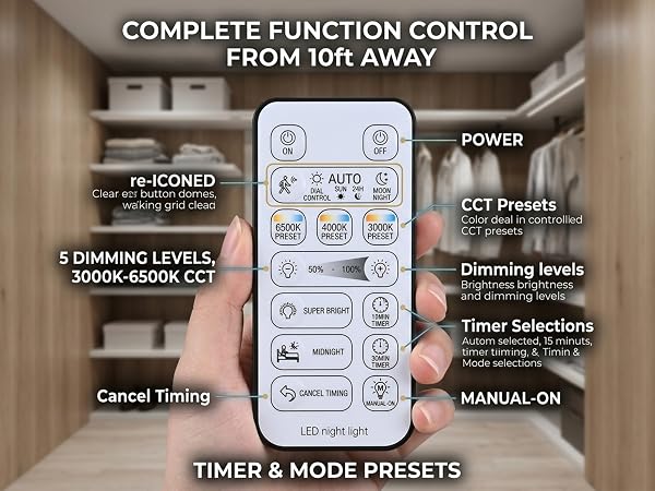 motion sensor led ceiling light with remote