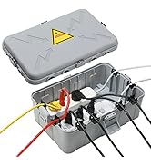 Hrensaw Large Outdoor Electrical Box(12.5x8.5x5inch),IP54 Waterproof Outdoor Outlet Covers,Weathe...