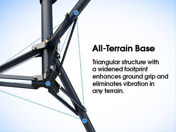 foldable starlink tripod for rv travel