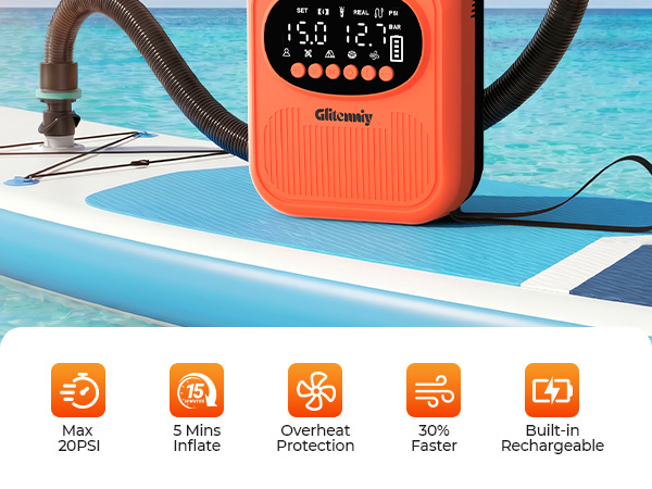 air pump for paddle board