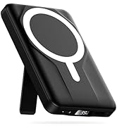 Azmuth Magnetic Power Bank,10000mAh for MagSafe Battery Pack, 22.5W PD Fast Charging,LED Display ...