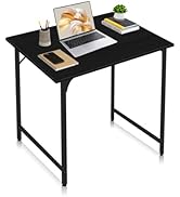 Pazidom Computer Desk, 32 Inch Office Desk with Metal Frame, Home Office Desk, Modern Simple Styl...