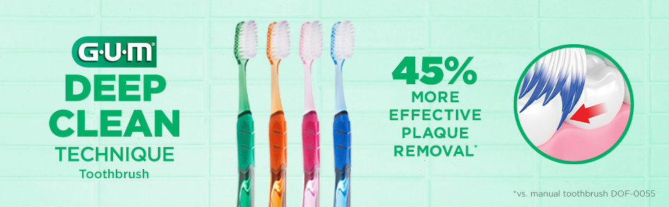 Sunstar Gum Technique Deep Clean Toothbrush