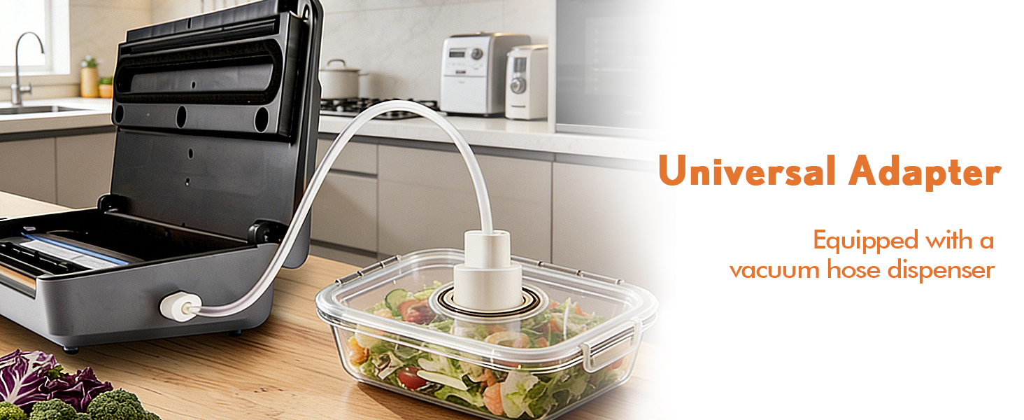vacuum sealer hose dispenser