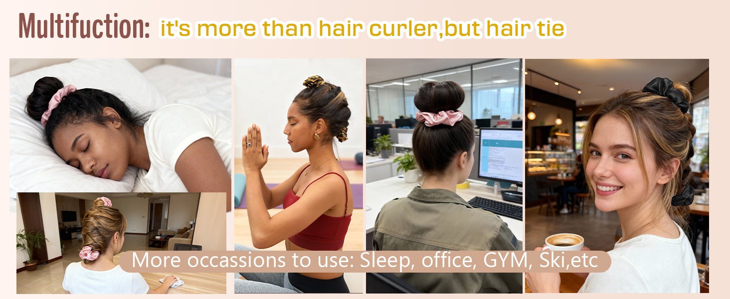 hair rollers heatless curlers curls curler curling overnight rods curl roller women curly