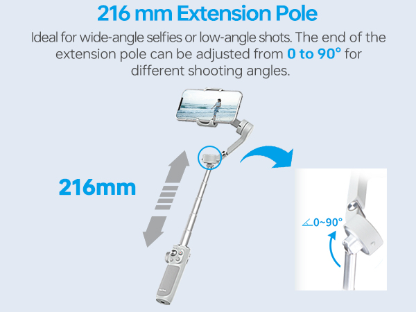 216 mm Extension Pole