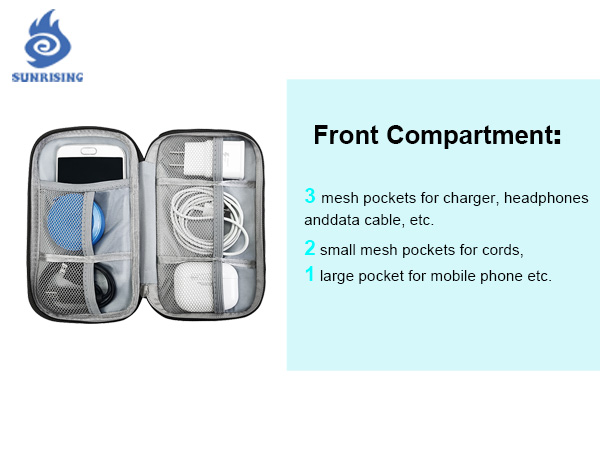 travel cord organizer case