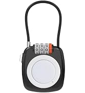 [Apple MFi Certified] iOS GPS Tracker Tag &amp; Holder Case with Combo Cable Lock, Compatible with Ap...