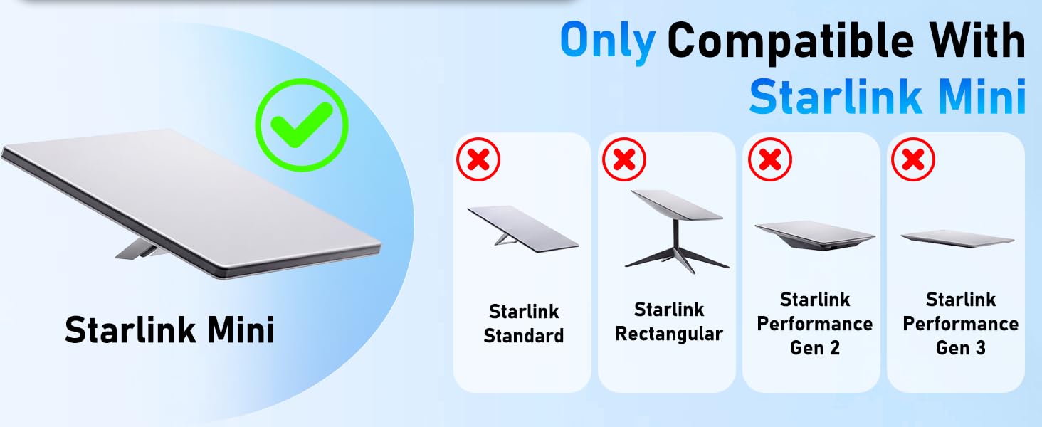 Only Compatible With Starlink Mini