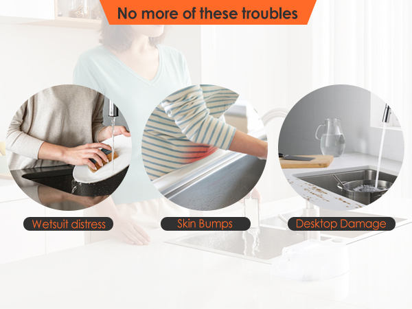 Silicone Sink Edge Protector &Splash Guards