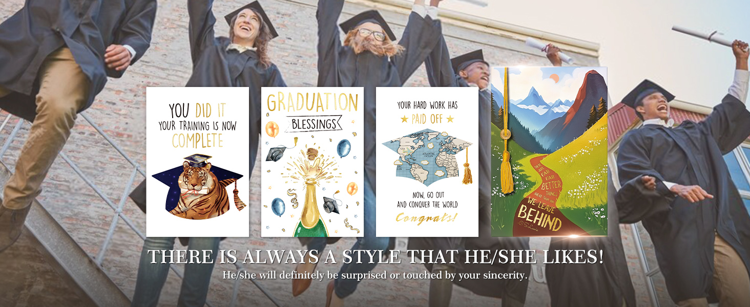 graduate from university High school graduation Graduation Cards