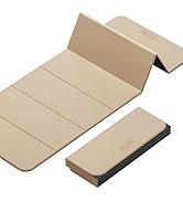 ONLYHE Foldable Yoga Mat,Exercise Mats for Home Workout,Comfortable and Durable,8mm Thick-Portabl...