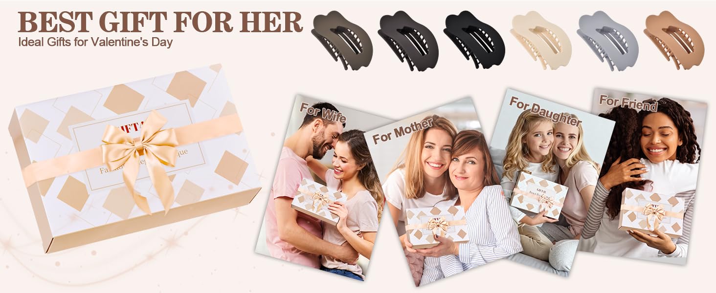 flat hair clips