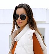 FEISEDY Women Oversized Vintage Polarized Sunglasses Square Cute Trendy Classic Simple Men B2758
