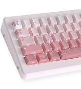 pink sakura gradient pbt Cherry keycaps set