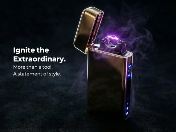 The COMANYI Mirror Gold Arc Lighter