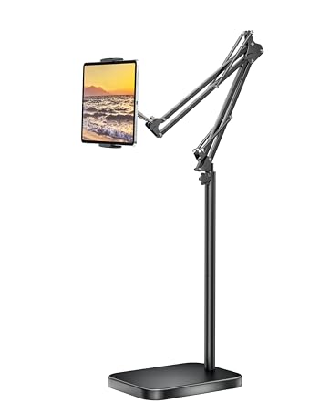 BluuSuuk Tablet Floor Stand with 11lb Stable Base