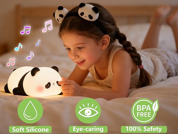 panda night light