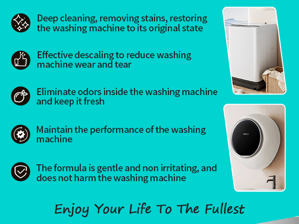 Washing Machine Cleaner Tablets 