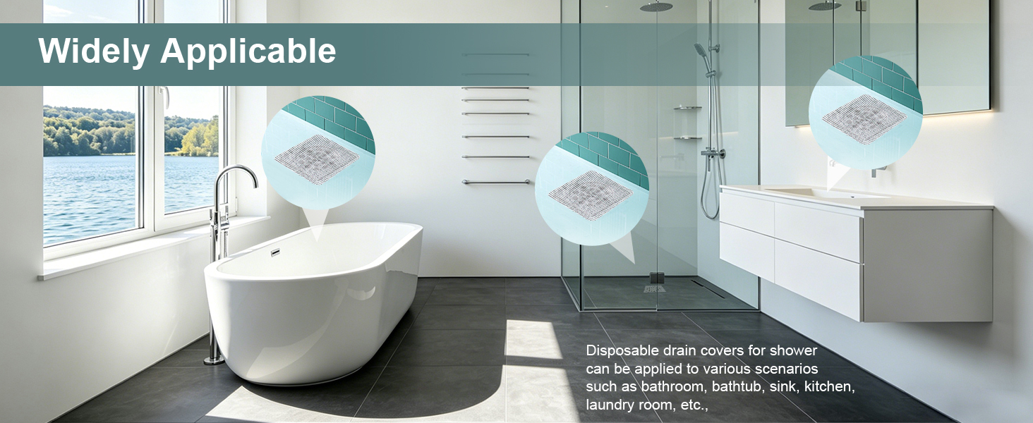 disposable drain covers for shower