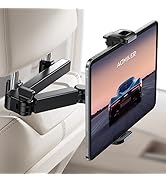 Aomiker iPad Holder Car Headrest - [Stretchable Arm] 2023 Adjustable Tablet Mount for Car Backsea...