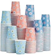 SIUQ 300 Pack 8 OZ Paper Cups, Disposable Coffee Cups without BPA, Hot/Cold Beverage Drinking Cup...
