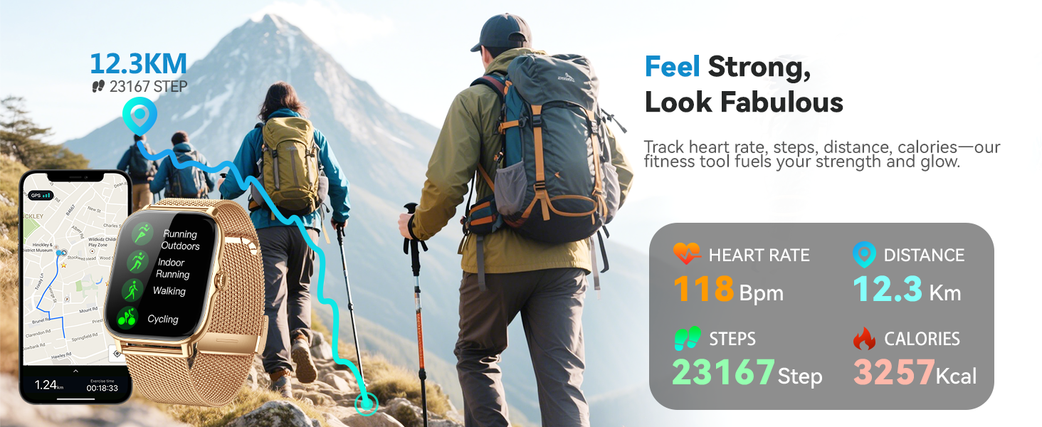 7/24 all day long activity tracker