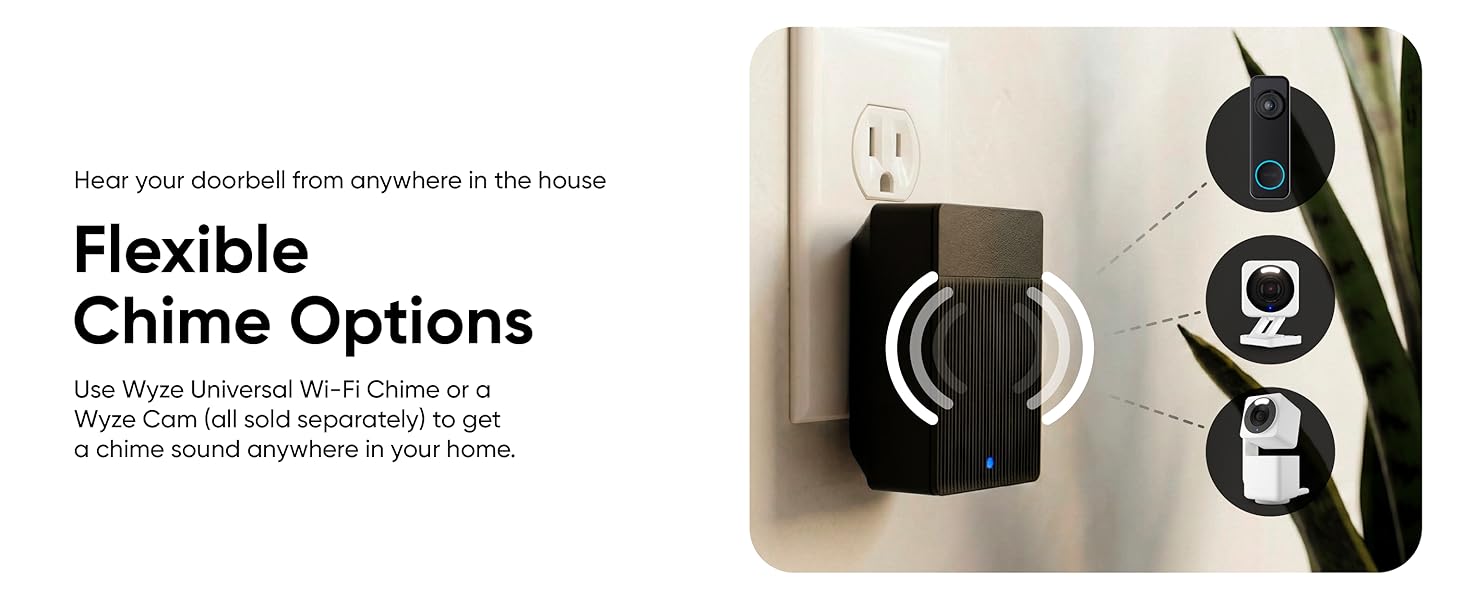 Wyze Battery Video Doorbell Chime