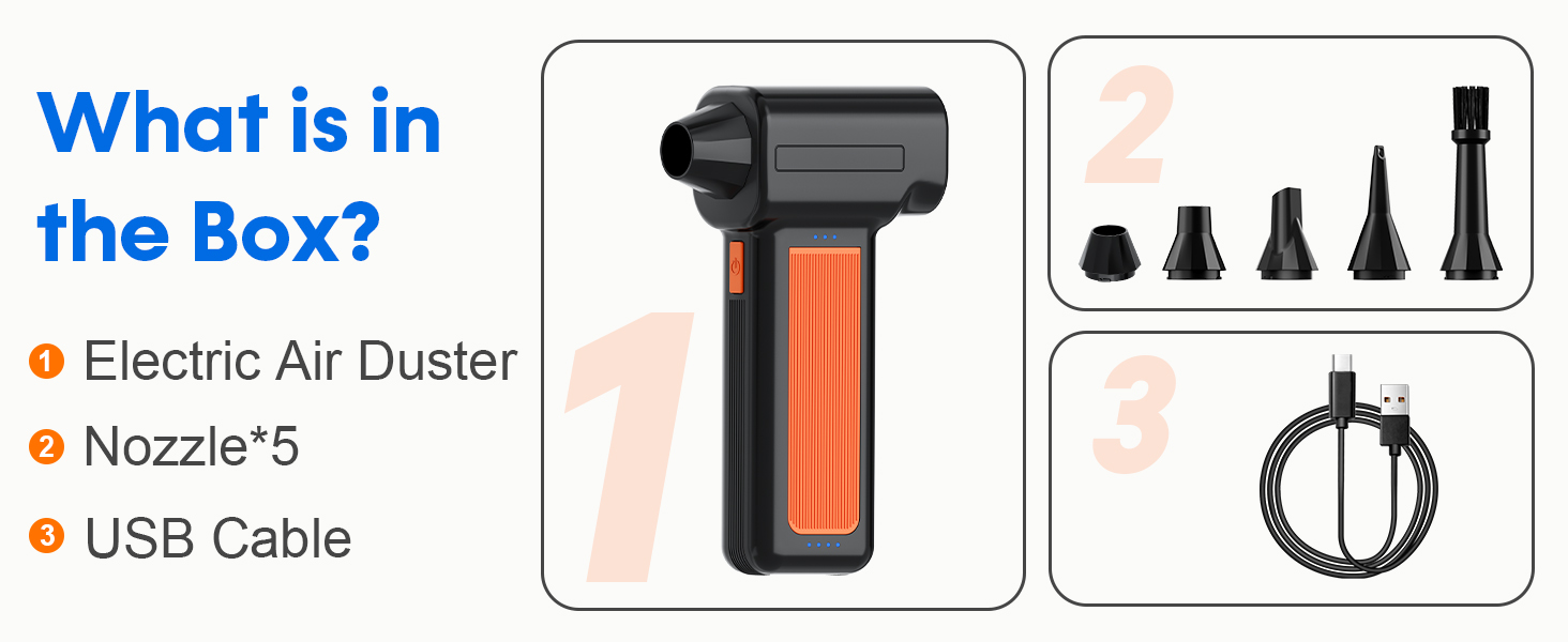 electric duster for electronics