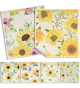 Spunspon 6 - Pack Swedish Kitchen Dish Cloths - Reusable Paper Towels for Counters &amp; Dishes - Eco...