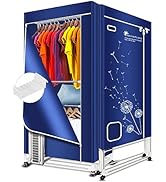KASYDoFF Clothes Dryer, 1600W-110V Portable Clothes Dryer, 67Inch-3 Tier Foldable Clothes Dryers ...