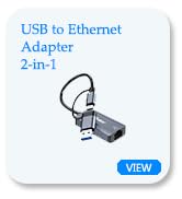 Yinker 1000Mbps USB 3.0 &amp; Type C Ethernet Adapter, RJ45 Gigabit Network Adapter for Laptop, PC, M...
