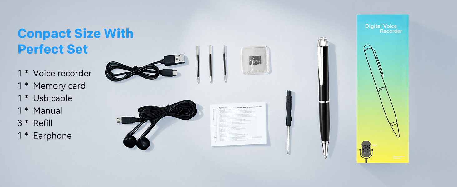 voice recorder with playback