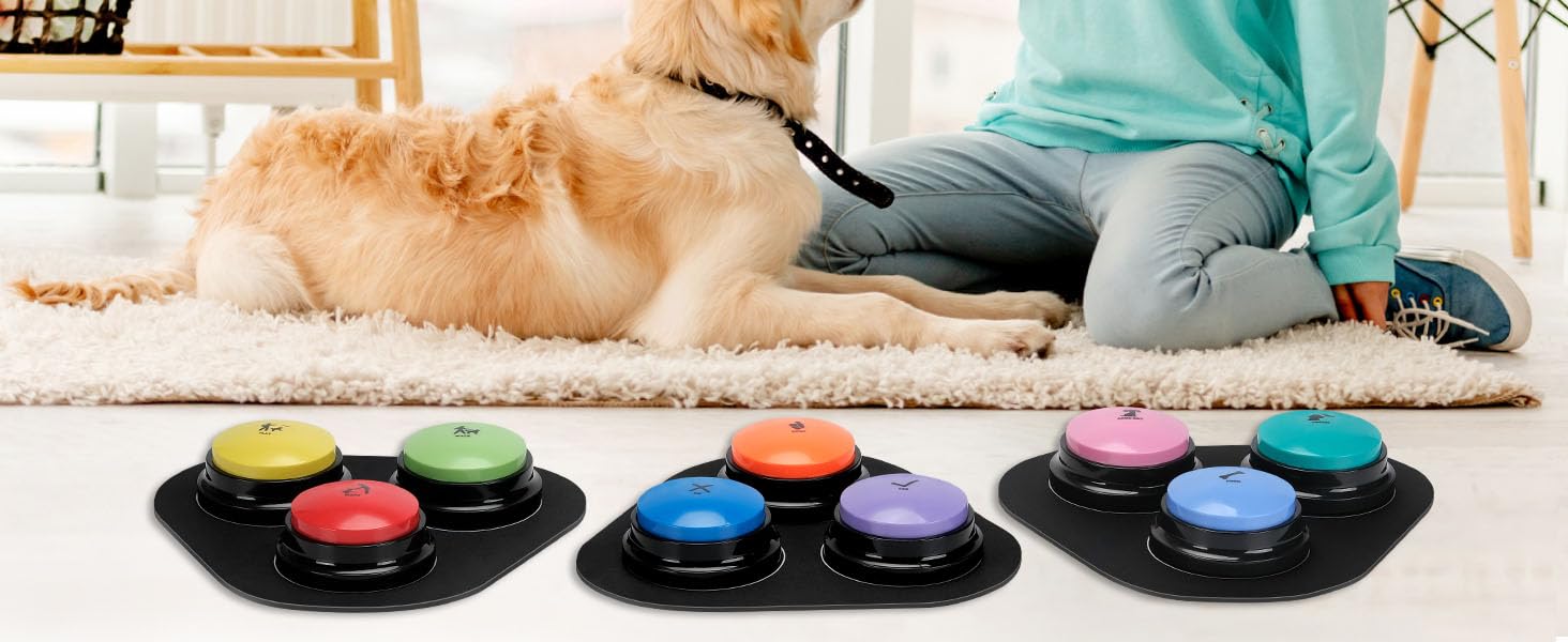 Dog Buttons for Communication Starter Pack