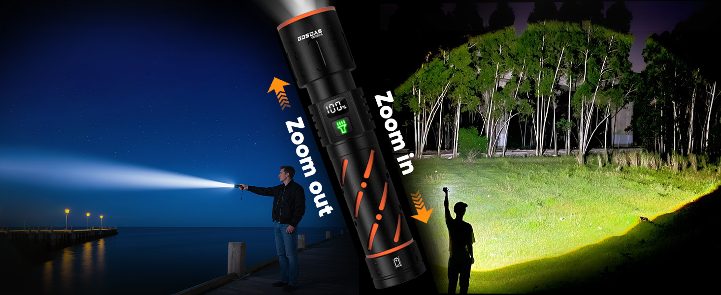 RECHARGEABLE FLASHLIGHTS