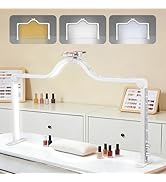 Arch Half Moon Light: Professional 34 inch 420 LED Beads - Nail Lamp for Desk Adjustable Brightne...
