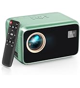 Electric Focus 4K Projector with WiFi and Bluetooth, TMY Smart Portable Projector with 400 ANSI,...