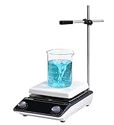 LACHOI Magnetic Stirrer 5.9 inch Hot Plate 200-1600RPM Max Temp.300?/572°F Magnetic Stir Plate Ma...