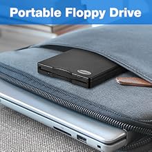 portable floppy disk reader