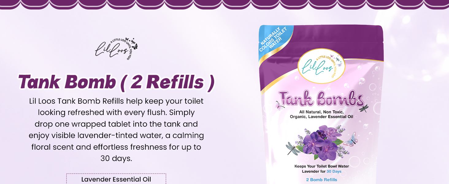 Lavender Tank Bombs