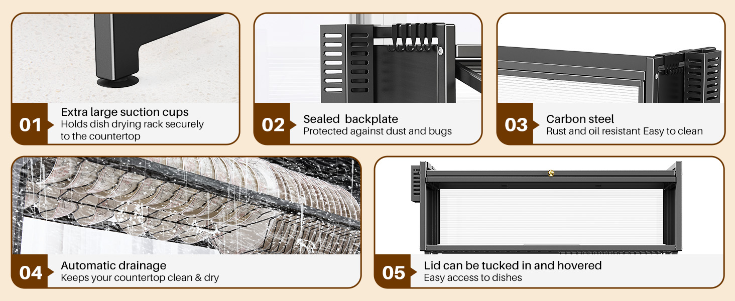 over sink Dish Drying Rack